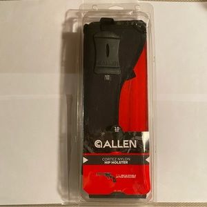 -Allen Cortex Nylon Hip Holster for MD/LG Double Action Revolvers Size 10
